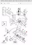 Polttoainepumpun Tiiviste/Gasket Body Yamaha 25-90hv 2-T - Yamaha muut - 5884 - 2
