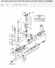 Takaratas/Gear 2 (24T) Yamaha F40A F50A - Yamaha muut - 38364 - 2
