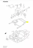 Tiiviste/Engine Holder Gasket Suzuki DF40 DF50 - Suzuki osat perämoottorille - 42944 - 2