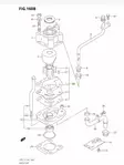 Vesipumpun Korjaussarja/Water Pump Repair Kit Suzuki DF9.9/15 (07~) - Suzuki osat perämoottorille - 34754 - 2