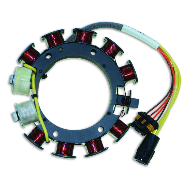 Cdi Elec. Johnson Evinrude Optical Stator - 4 Cyl. (20 Amp) - Perämoottorin Sähköosat - D186064 - 1
