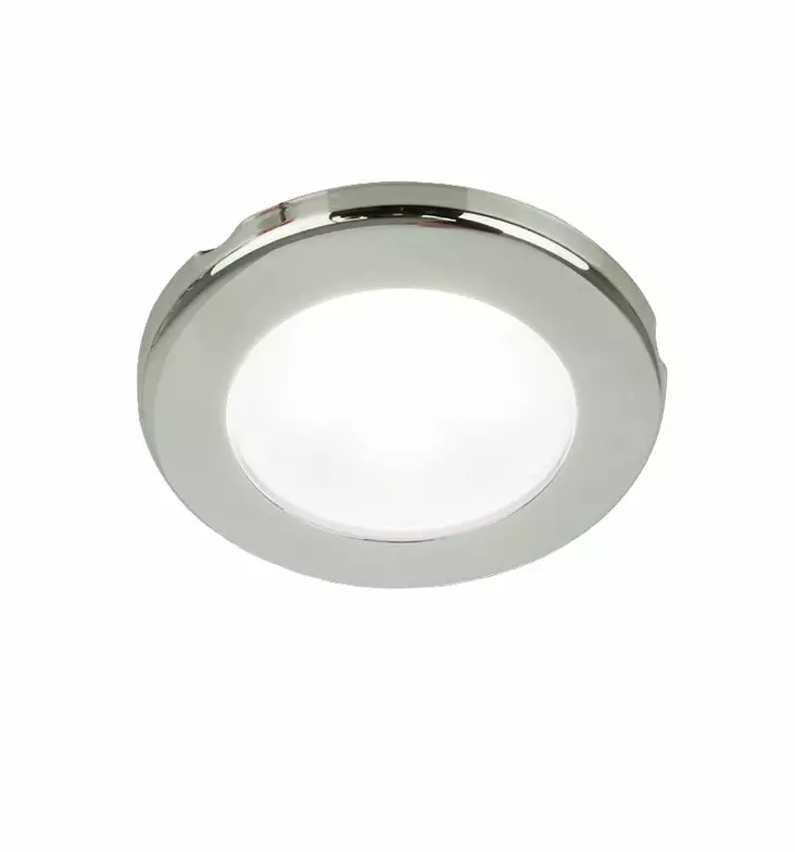 EUROLED 75 12V, VALKOINEN VALO, KROMATTU KUORI - Venesähkö - M9514035154 - 1