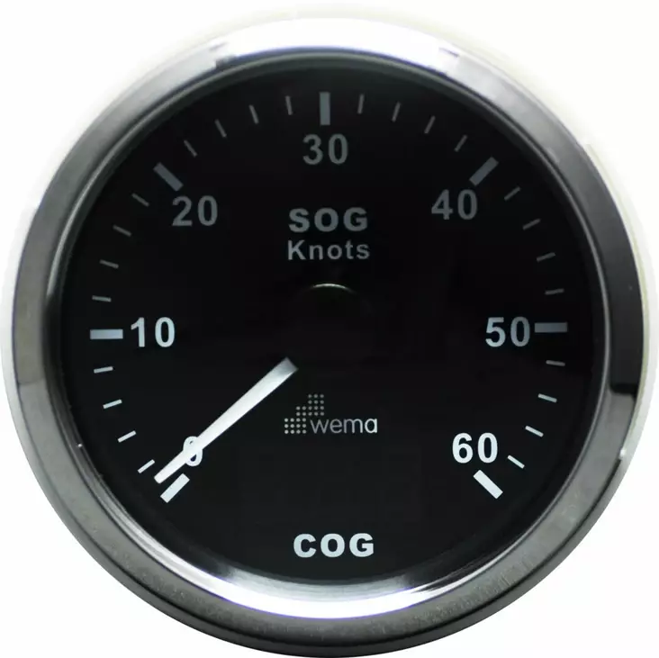 GPS NOPEUSMITTARI 60 s, MUSTA/RST - Venesähkö - M9514700714 - 1