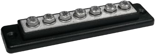 KYTKENTÄKISKO 7 x 6 MM2, MUSTA - Venesähkö - M9514040034 - 1