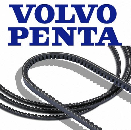 Kiilahihna/V-Belt Ohjaustehostin Volvo Penta (Power Steering) - Sisäperämoottorin osat - 7384 - 1