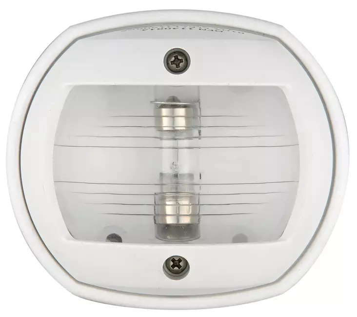 Kulkuvalo Compact 12 valkoinen - valkoinen 135° perävalo - Valaisimet ja lamput veneisiin - D123514 - 1