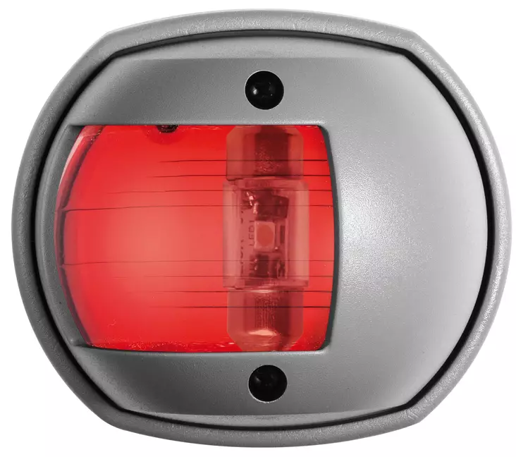Kulkuvalo LED Compact 12 harmaa - punainen - Valaisimet ja lamput veneisiin - D225524 - 1