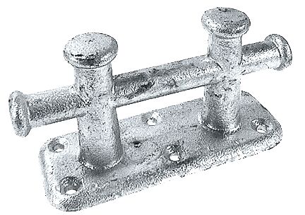 LAITURIPOLLARI, GALVANOITU TERÄS - Veneen kansihelat - M9511003004 - 1