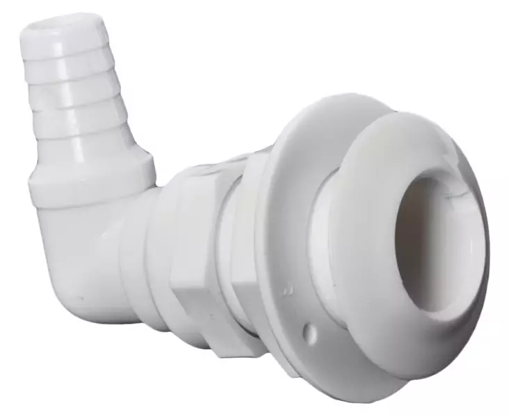 Läpivienti 90° muovi1x25mm - Läpiviennit, letkuliitos ja sulkuhanat - D124204 - 1