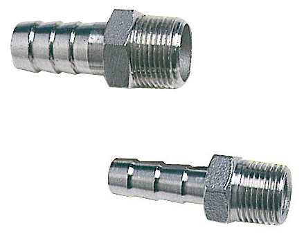 Letkuliitin S.S uros 11/2x45 - Läpiviennit, letkuliitos ja sulkuhanat - D124154 - 1