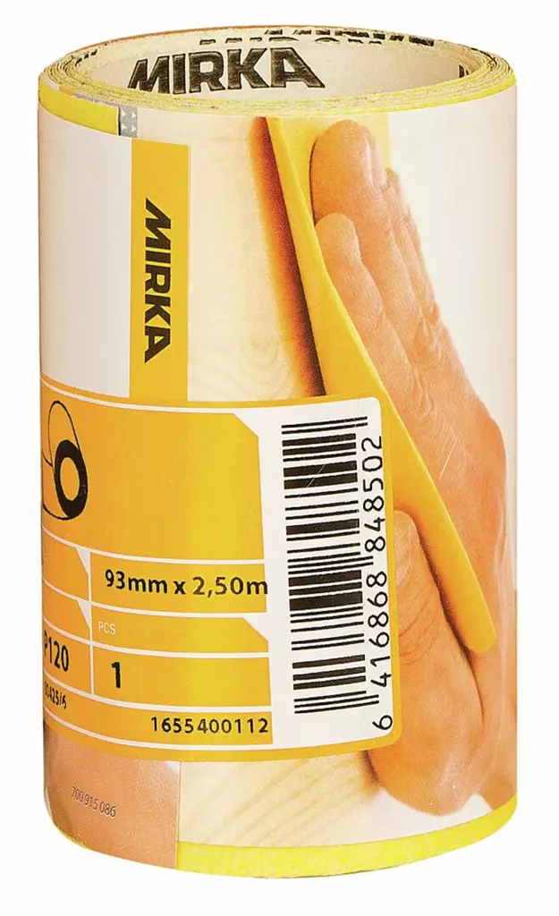 MIROX KUIVAHIOMAPAPERIRULLA 120 - Veneenhoitotuotteet ja maalit - M9519401194 - 1