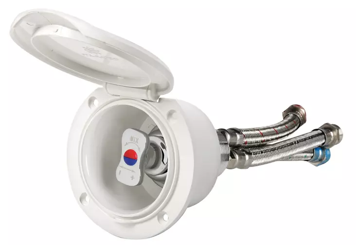 Mixer with Classic housing - Läpiviennit, letkuliitos ja sulkuhanat - D224554 - 1