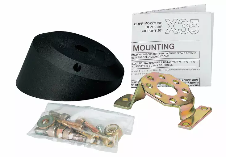 OHJAUSRUMMUN ASENNUSSARJA X35 20° - Lowrance vene-elektroniikka - M9513025244 - 1