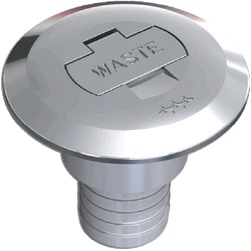 Osculati kansiruuvike messinki WASTE 38mm - Kansiruuvikkeet - D147554 - 1