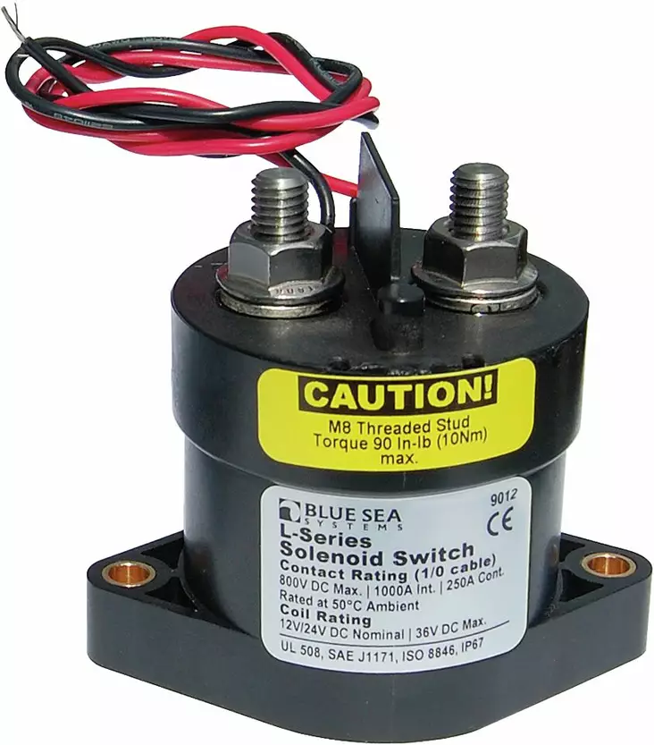 SOLENOIDI L 250A 12/24V - Venesähkö - M9514801154 - 1
