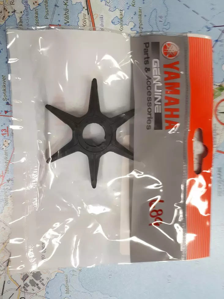 Siipipyörä Yamaha 20C 25D 30A - Yamaha siipipyörät - 6054 - 1