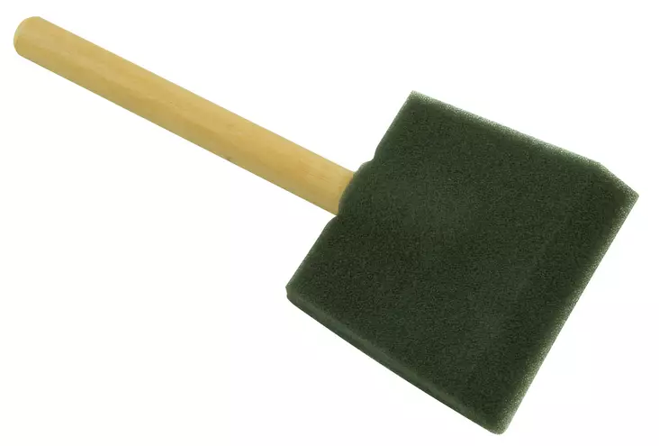 VAAHTOMUOVISIVELLIN PUUVARRELLA 100MM - Veneenhoitotuotteet ja maalit - M9519400114 - 1