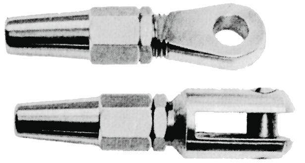 VAIJ.PÄÄTE 5 MM HAARUKKA - Lowrance vene-elektroniikka - M9512101004 - 1