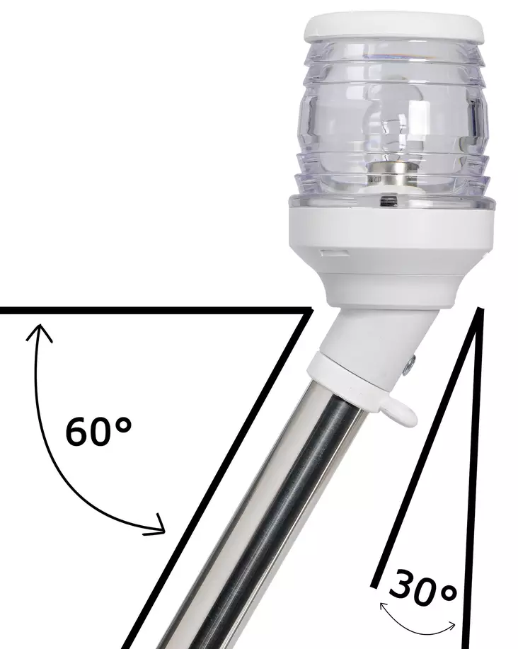 Valomasto 360° upotettavat LED valo 30° - Valaisimet ja lamput veneisiin - D148554 - 1