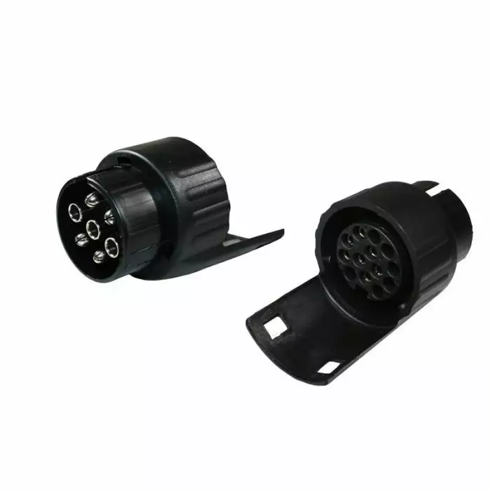 ADAPTERI AUTO 7-napainen / KÄRRY 13-napainen - Trailerin lisävarusteet ja varaosat - 25144 - 1