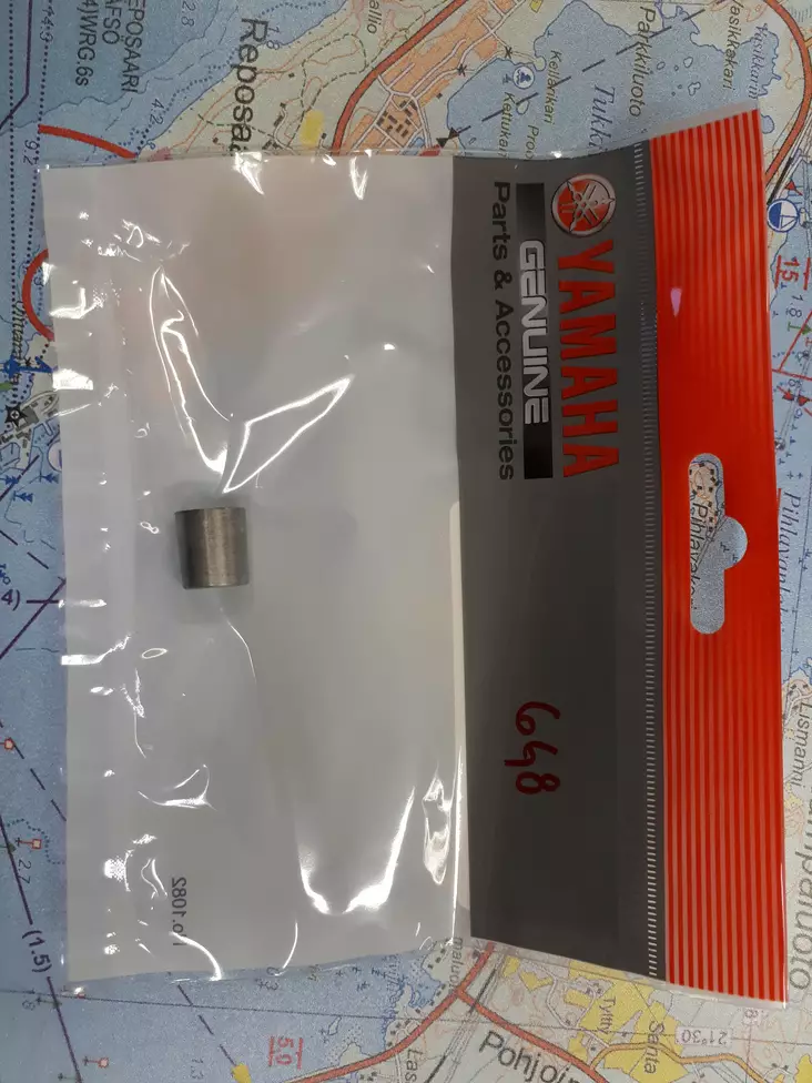 Anodi Yamaha lohkoon F2,5A F4A F8A-B F9.9A-B F70A F115B - Yamaha sinkkianodit - 10794 - 1