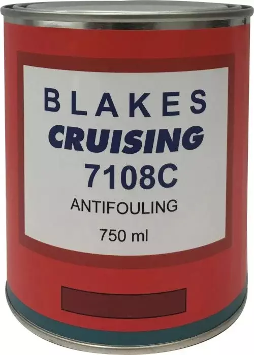 BLAKES CRUISING 0.75L 56460 RED (Meri ja murtovesi), EI ALUMIINI - Veneen pohjamaalaus - 31974 - 1