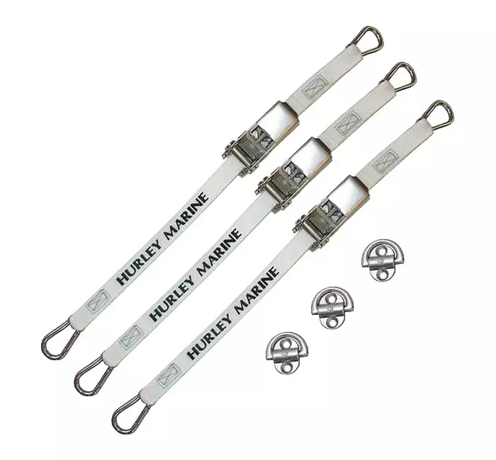 HURLEY 3 PISTEEN KIINNITYSSARJA - Veneen kansihelat - M9519037964 - 1