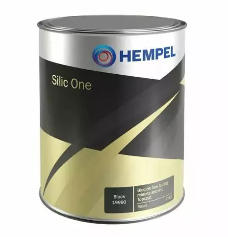 Silic One 0,75L RED Silikonivenepohjamaali, kasvillisuutta hylkivä - Veneen pohjamaalaus - 41524 - 1