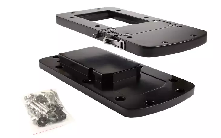 Motorguide pikakiinnitysjalusta alumiini, musta - Keulasähkömoottorit - 43355 - 1