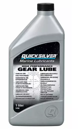 Vaihteistoöljy/Gear Oil Quicksilver High Performance 1L - Perämoottorin Jäähdytys - 52655 - 1