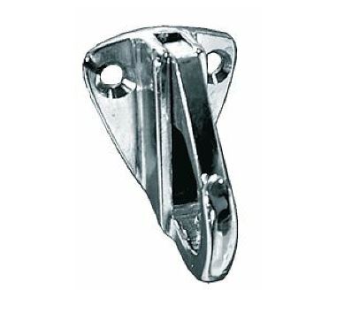 Lepuuttajan kiinnike Kromattu Karbiinihaalla 40x40mm - Lepuuttajat ja merkkipoijut - 1205 - 1