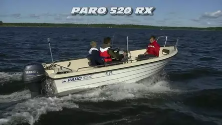 Paro 520 RX vene ilman moottoria pitkä riki sis tyynyt - Paro Lasikuituveneet - 41095 - 1