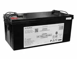 Akku Ultramax LiFePO4 akku 24V 100Ah, bluetooth yhteys, IP65. Paino: 28kg - Keulasähkömoottorit - 42585 - 1
