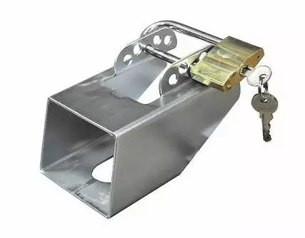 Kytkinlukko/Aisalukko + Riippulukko Yleismalli Trailerit/Perävaunut - Trailerin lisävarusteet ja varaosat - 27135 - 1