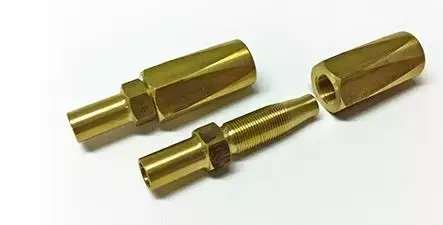 Letkuliitinsarja (2kpl) VETUS Nylon letkulle Ø8×12 suora messinkiliitin - Vetus moottorin alkuperäisosat - 11825 - 2