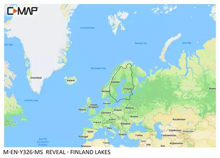 Lowrance C-Map Discover karttakortti Suomen sisävedet ja merialue. Sopii Lowrance/Simrad laitteisiin jotka tukevat 8gb muistikorttia. Genesis Live -tuki, relief shading sekä ilmakuvat - Lowrance vene-elektroniikka - 51275 - 1
