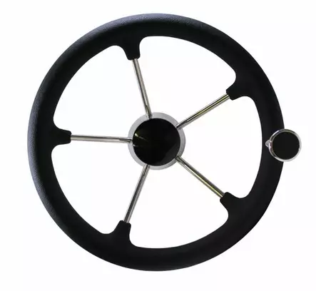 Ohjauspyörä halkaisija 360mm Urakkanupilla - Veneen ohjaus ja hallinta - 31865 - 1