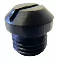 PERÄ-/SULKUTULPPA MUSTA MUOVI - Veneen LVI - M9515020225 - 1