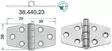 Sarana 70x38 - Saranat veneisiin - D124685 - 1