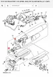 Gasket Silencer Yamaha Moto VMAX1200 FJ1200 XJR1300 XVS110 (Exhaust) - Yamaha Moto - 22455 - 2
