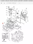 Kannentiiviste/Gasket Cylinder Head 1 Yamaha/Parsun F2.5A 2003-2014 - Yamaha muut - 20335 - 2