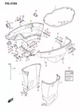 Cover, side bb DF150-200/K17- - Suzuki osat perämoottorille - 37545 - 1