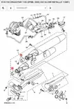 Gasket Silencer Yamaha Moto VMAX1200 FJ1200 XJR1300 XVS110 (Exhaust) - Yamaha Moto - 22455 - 2