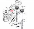Jakohihnan kiristin / Tensioner assy - Yamaha osat perämoottoreille - 24345 - 2
