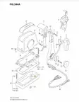 Kaukosäätökaapelin Pääte/End Cable Connector Suzuki - Suzuki osat perämoottorille - 42855 - 3