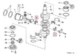 Laakeri Kampiakseli/Kit Ay Bearing 20-75 Evinrude/Johnson - Evinrude/Johnson osat perämoottoreille - 50995 - 1