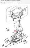 Polttoainehana/Fuel Cock Assy Yamaha 4AC 4AS 5C 5CS - Yamaha osat perämoottoreille - 51085 - 1