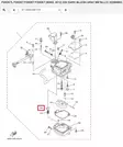 Ryypyn/Rikastimen Mäntä/Plunger Starter Yamaha F20A F20D F25A F25D F45A - Varaosat ja lisävarusteet - 52615 - 1
