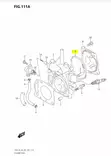 Sylinterikannen Tiiviste/Gasket Cylinder Head Cover Suzuki DF4 DF5 DF6 - Suzuki osat perämoottorille - 40355 - 2