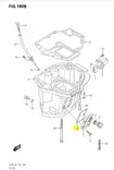 Tiiviste/Gasket Oil Pan WTR JKT Cover Suzuki DF70A-DF100B - Suzuki osat perämoottorille - 42985 - 2